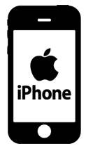 IPhone logo image.